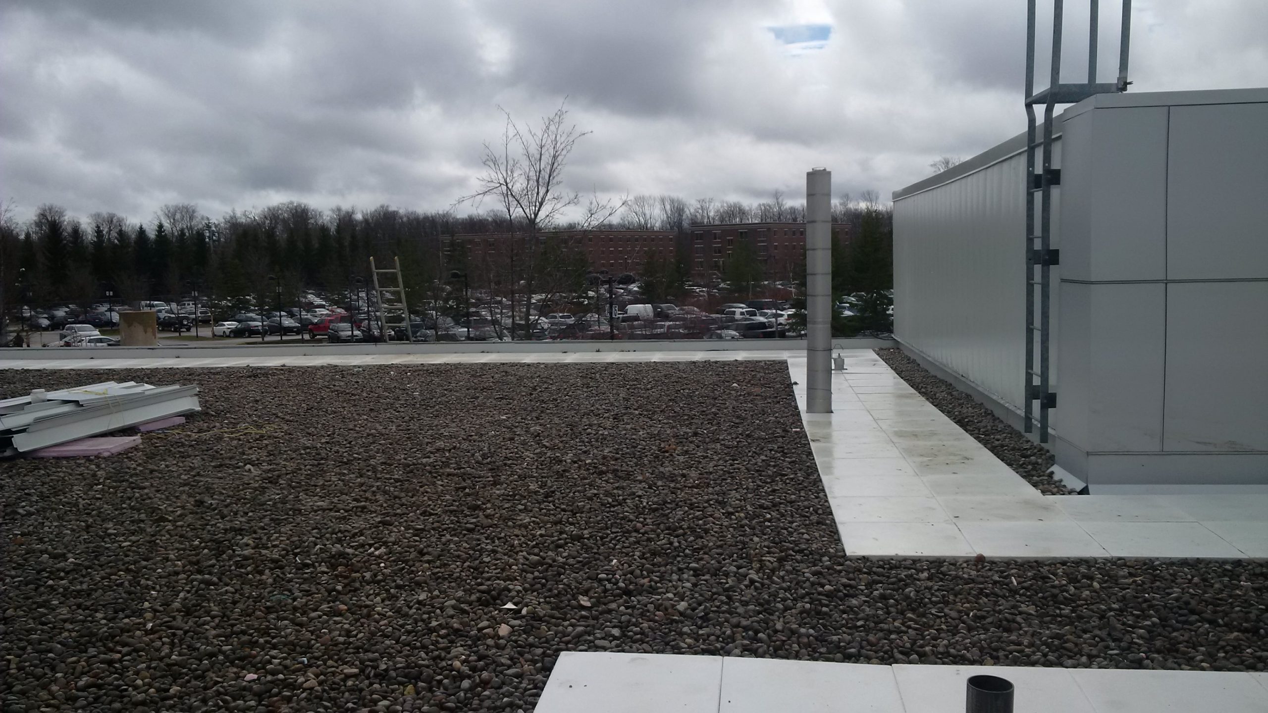 asphalt gravel BUR (built up roofing) repair