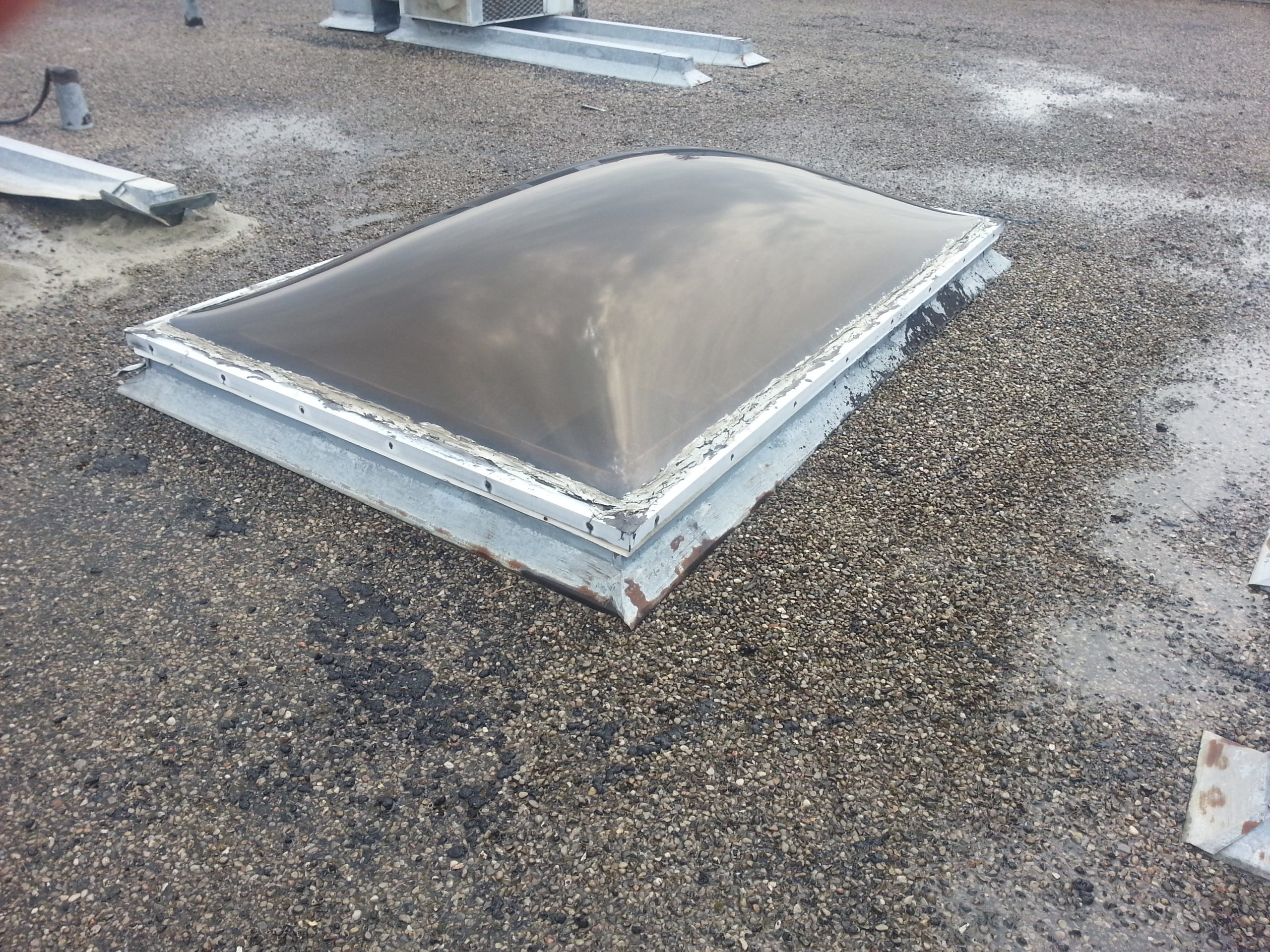 skylight and skylight flashing replacement