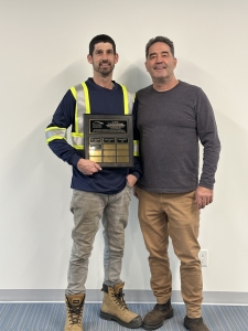 safety award, safety practices, roofing safety, roofing work, Adam Politi