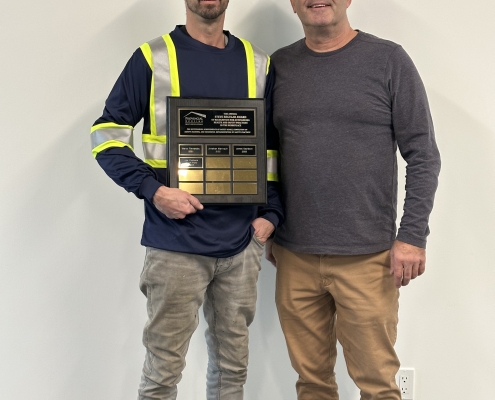 safety award, safety practices, roofing safety, roofing work, Adam Politi