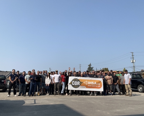 COR Certified Company, Safety, roofing company, roof repairs, roof maintenance, roof damage, team photo, roofing work, flat roofing