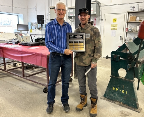 safety award, safety practices, roofing safety, roofing work, James Davidson